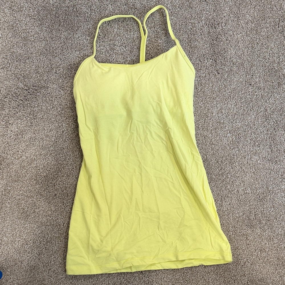 Lululemon Women's Spaghetti Strap Tank Top with built in bra